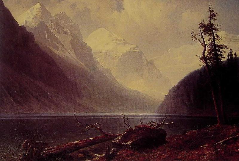 Albert Bierstadt Lake Louise France oil painting art